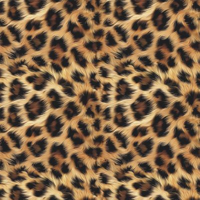 Leopard fur pattern