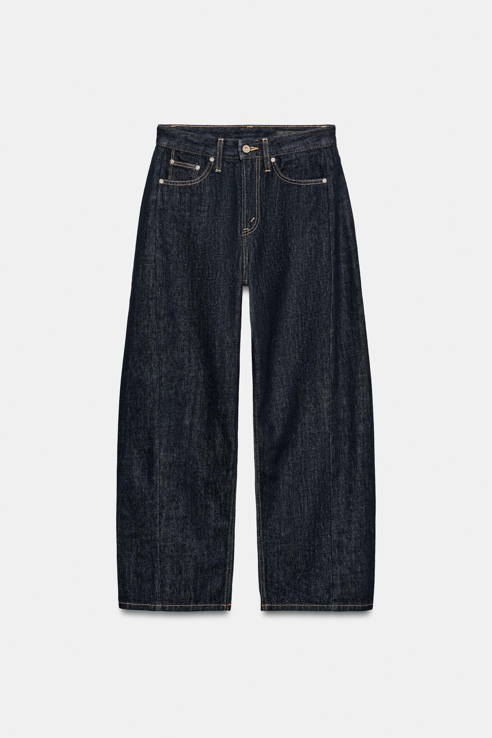 ДЖИНСЫ RELAXED СО СРЕДНЕЙ ПОСАДКОЙ — ZW COLLECTION — ZARA