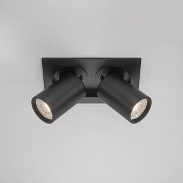 Встраиваемый светодиодный светильник DL045-02-10W4K-B 4000K 2x10W 36° чёрный Hidden Maytoni