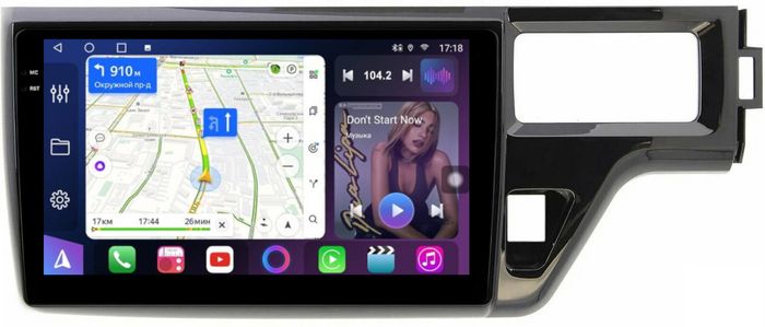 Магнитола для Honda Stepwgn 5 2015-2021 - FarCar S400-TS18 монитор 10.36" QLED на Android 14, CarPlay, 4G SIM-слот