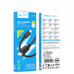 Кабель Type-C на Lightning Hoco X119 (black)
