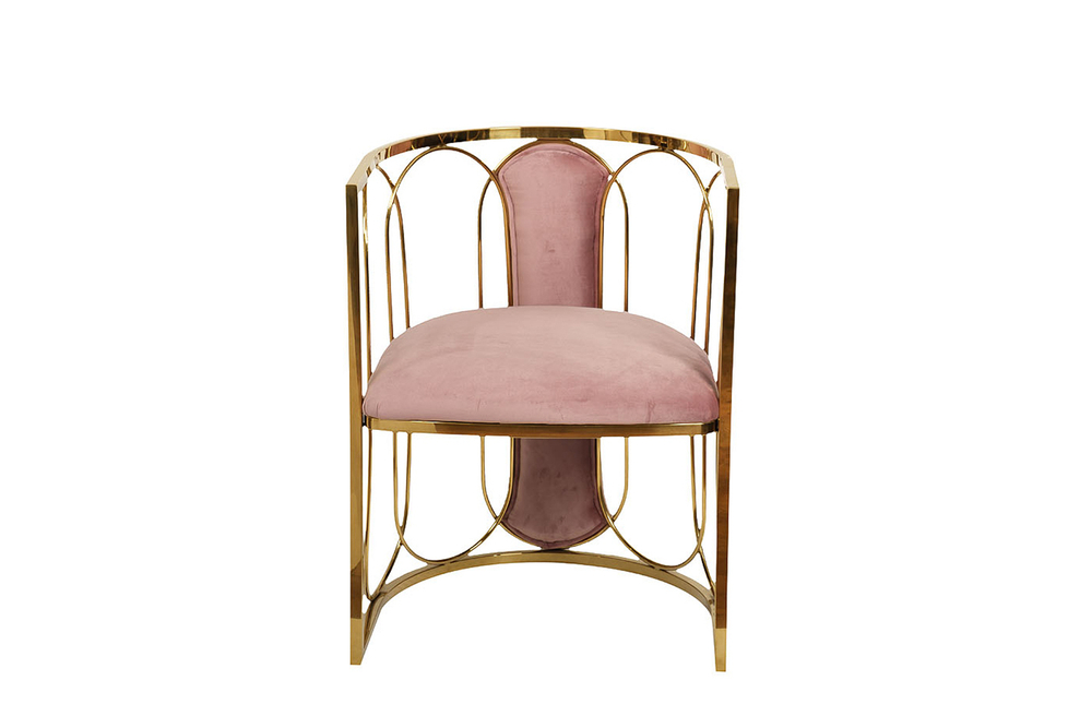 Стул Garda Decor GY-DC8352GOLD-PK