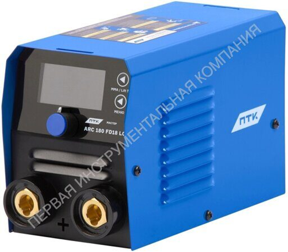 Сварочный инвертор ПТК МАСТЕР ARC 180 FD18 LCD
