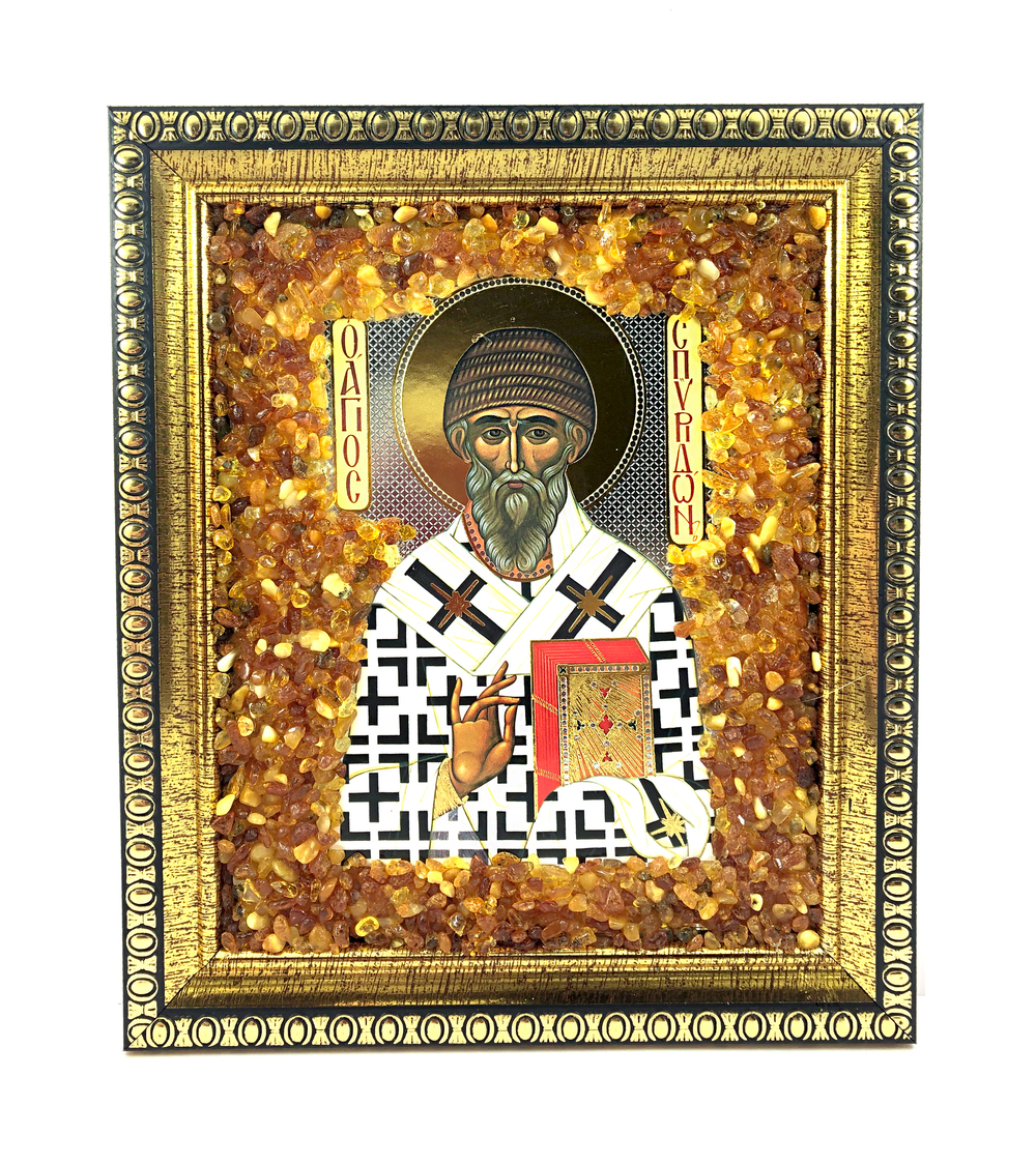 Икона "Спиридон Тримифунтский"