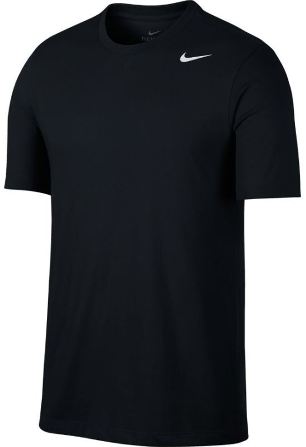Мужская теннисная футболка Nike Solid Dri-Fit Crew - черный