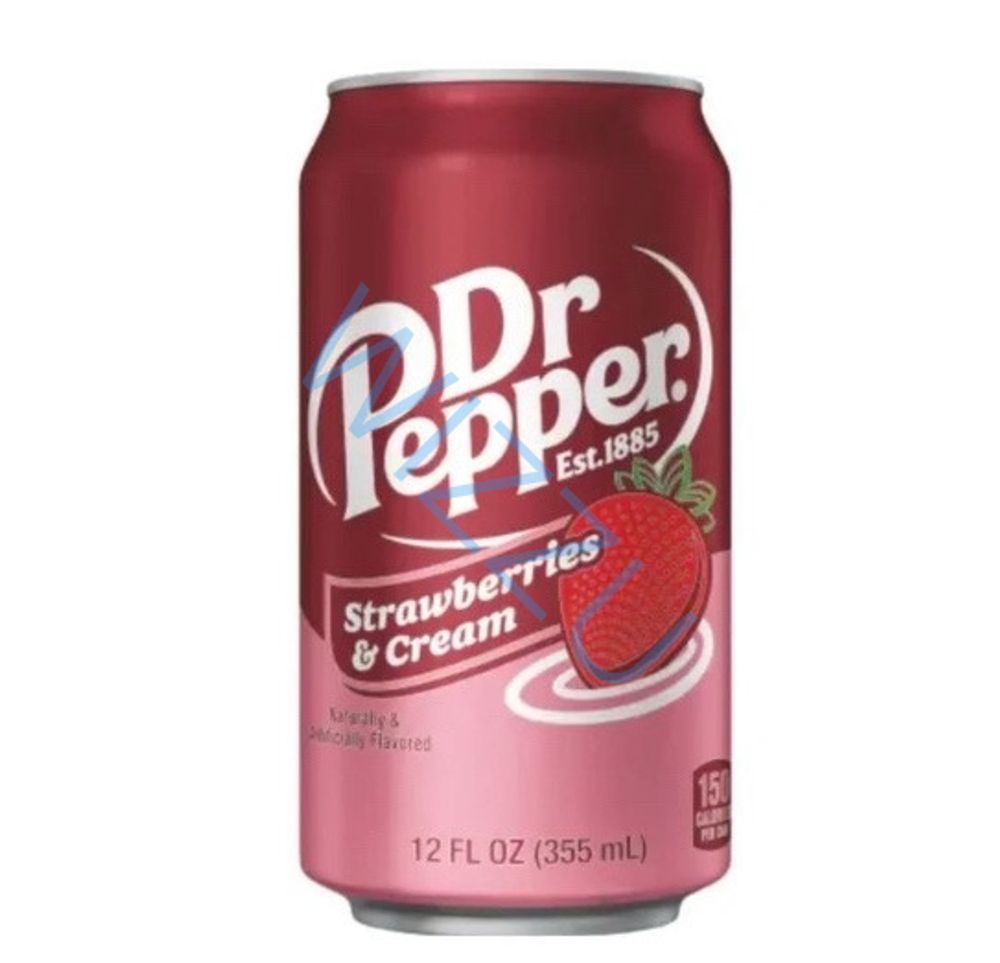 Напиток Dr. Pepper Strawberry Cream 0,355л