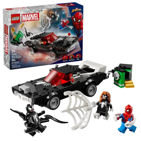 Конструктор LEGO Marvel 76309 Человек-паук против Венома Muscle Car