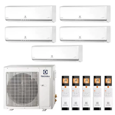 Мульти сплит система Electrolux на 5 комнат (21+21+21+21+21 кв.м) HM FMI