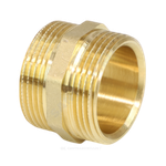 Ниппель латунь Ду 25 (1") НР LD LD.65.501.25