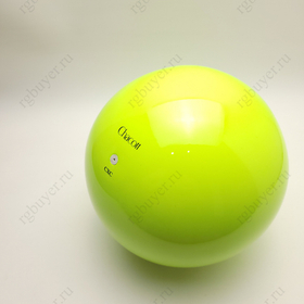 Мяч Chacott 17 см Лимонно-жёлтый 062.Lemon Yellow