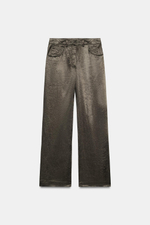АТЛАСНЫЕ БРЮКИ — ZW COLLECTION — ZARA