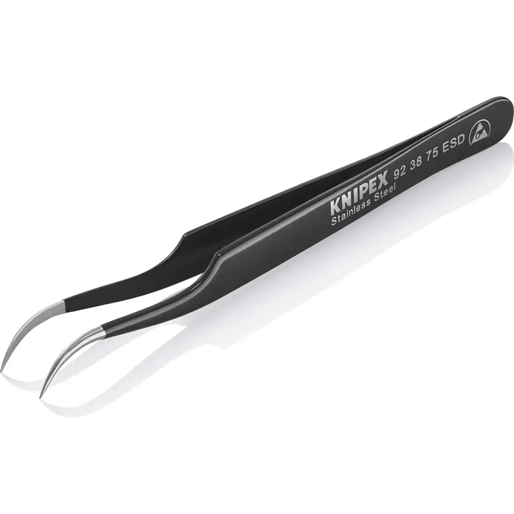 Пинцет для прецизионных работ, антистатический 120 мм Knipex 92 38 75 ESD
