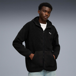 Толстовка мужская PUMA ESS ELEVATED Relaxed Winterized Full-zip Hoodie Sherpa