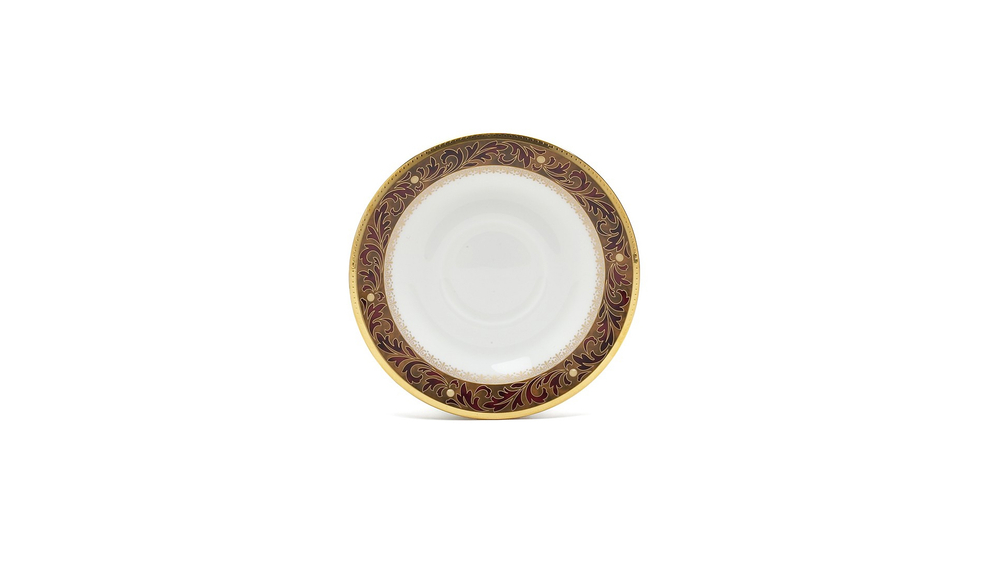 Блюдце для чашки чайной 15.5см Noritake Ксавьер с золотым кантом