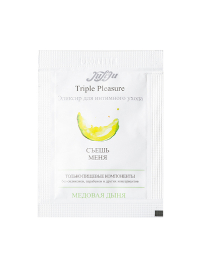 Эликсир для Интимного Ухода "Triple Pleasure" Медовая Дыня Саше 3мл. 24302JULEJU
