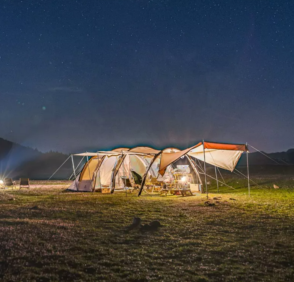 Палатка Naturehike Cloud Vessel Tunnel UPF 50+ 5-6 местная L, песочный, артикул NH20ZP015-QGOLSKR