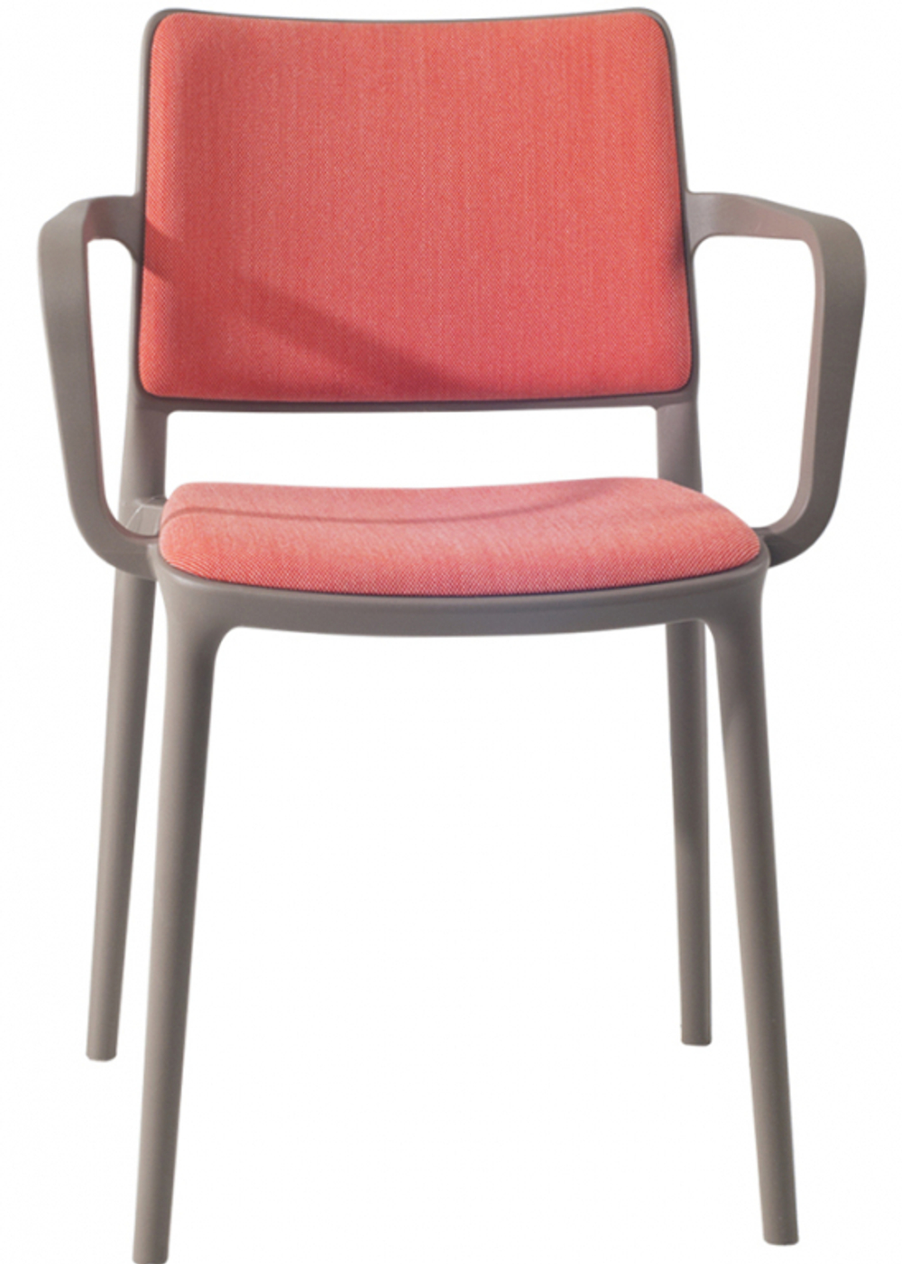 Кресло пластиковое с обивкой Papatya Joy-K Soft Seat & Back