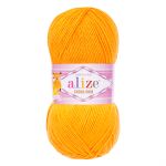 Пряжа Alize (Ализе) Cotton Gold / уп.5 мот. по 100 г, 330м, 083 тыква A
