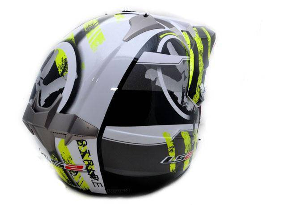 Мотошлем LS2 MX433 W Visor Stripe