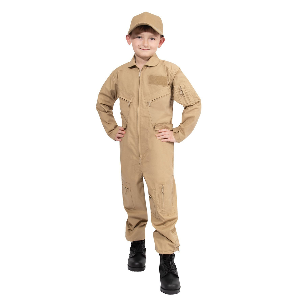 Комбинезон ROTHCO Kids Air Force Type Flightsuit KHAKI