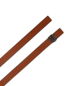 двухсторонний кожаный ремень 1" miller TORY BURCH - черный(138935)