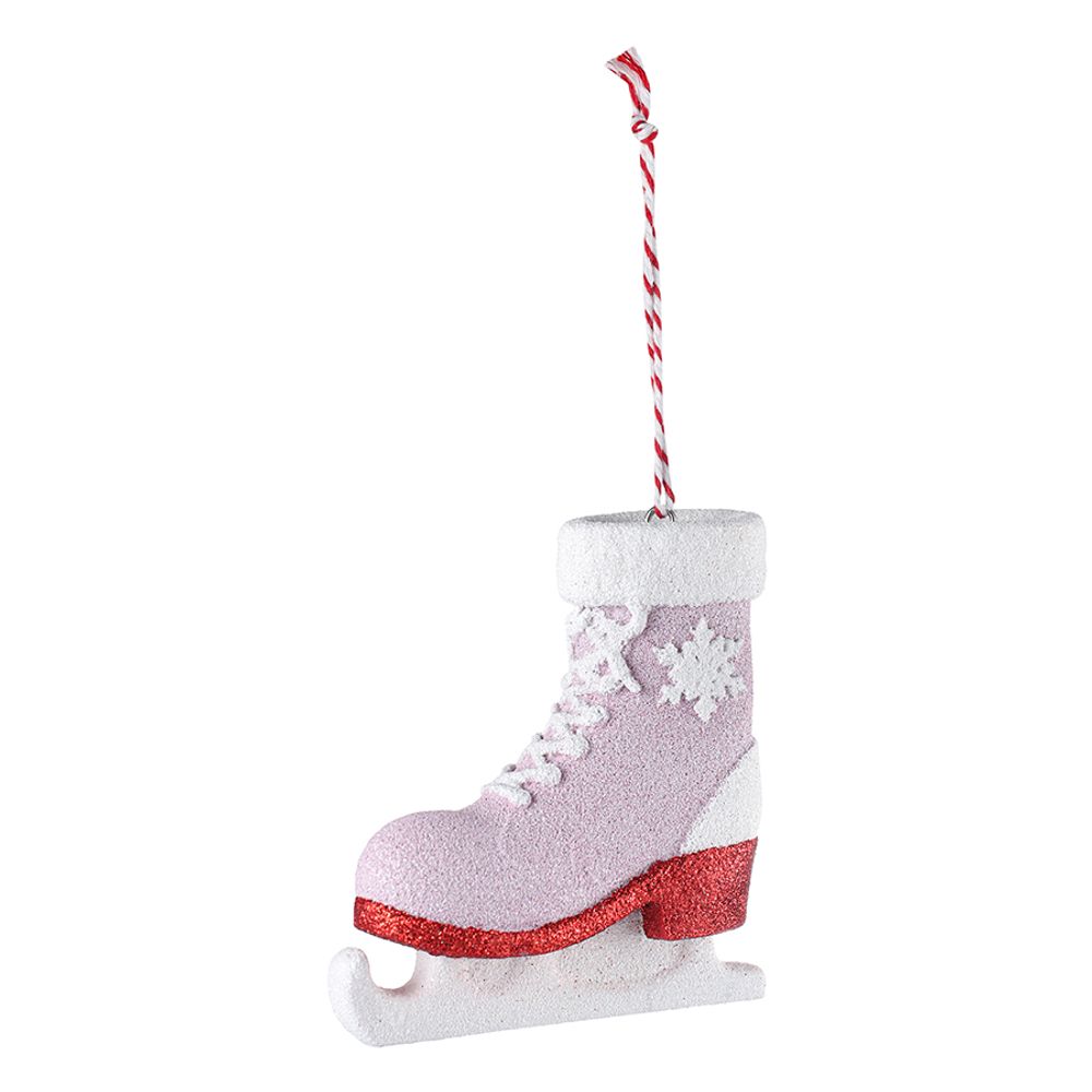 Набор ёлочных украшений Pink fairytale из коллекции New Year Essential, 4 шт.
