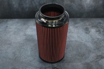Фильтр нулевого сопротивления конус большой 102мм красный