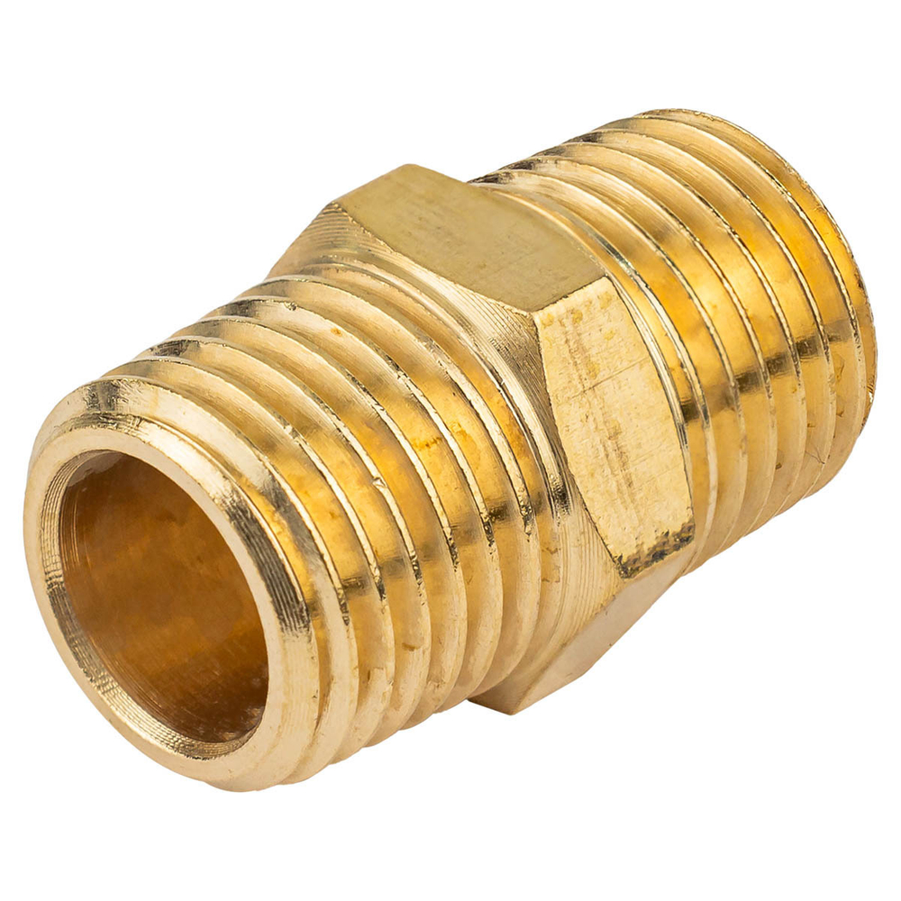Соединитель резьбовой наруж. резьба 1/4''x 1/4'' Forsage F-MM04/04