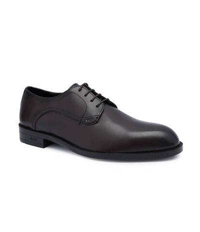 Кожаные дерби tayil_derb_bu BOSS BLACK - коричневый(50516754)