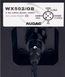 AUDAC WX502MK2/OB Всепогодная двухполосная акустическая система