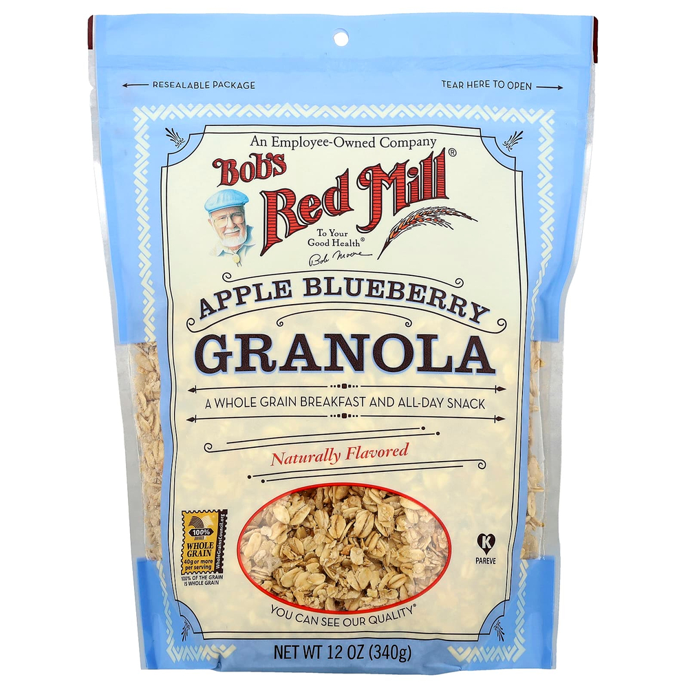 Bob's Red Mill, гранола, яблоко и голубика, 340 г (12 унций)