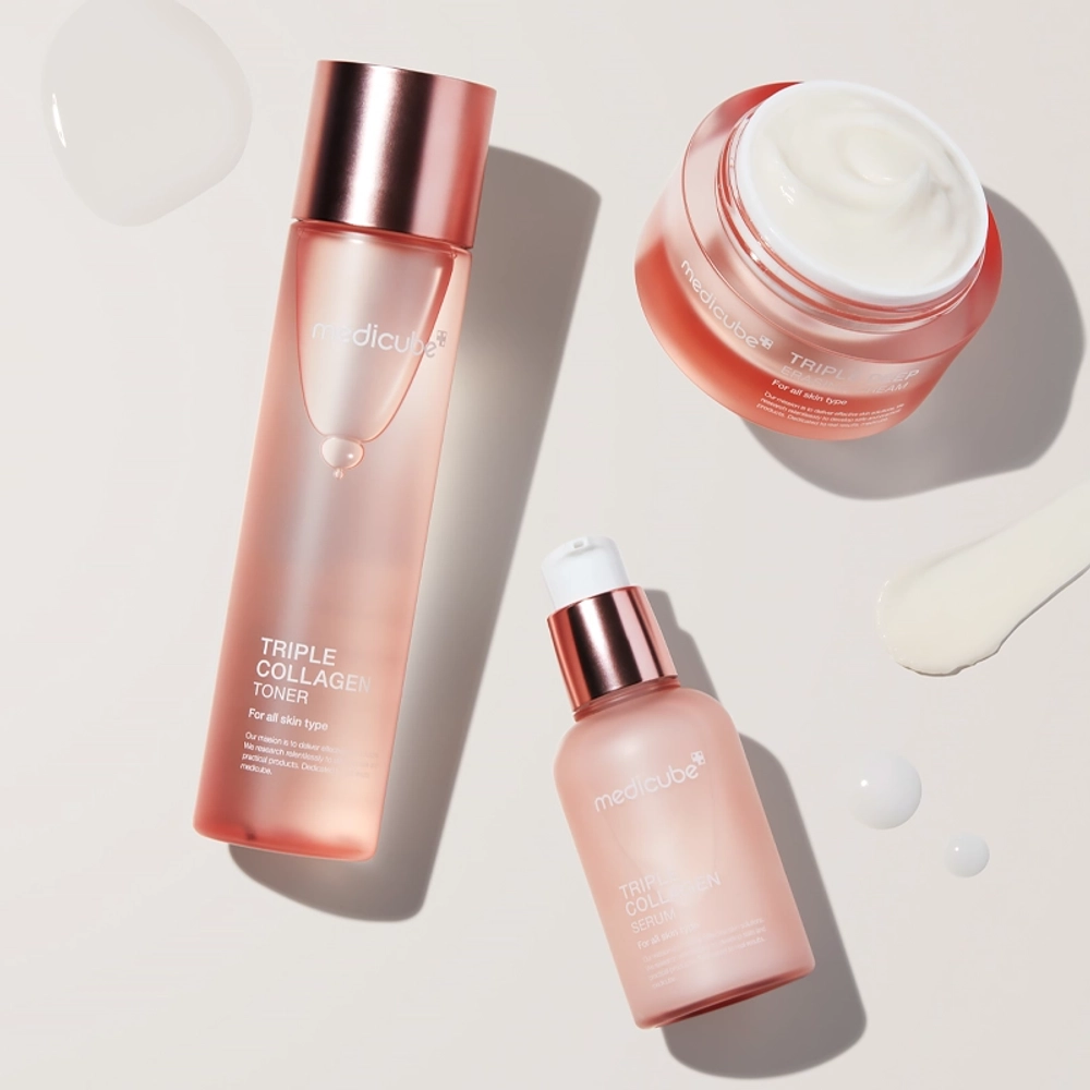 Medicube Triple Collagen Serum 4.0 высококонцентрированная сыворотка с тройным коллагеном