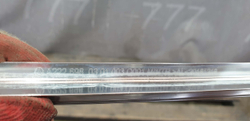 Молдинг двери задней левой Mercedes S (W222) 13-20 Б/У Оригинал A2226980301