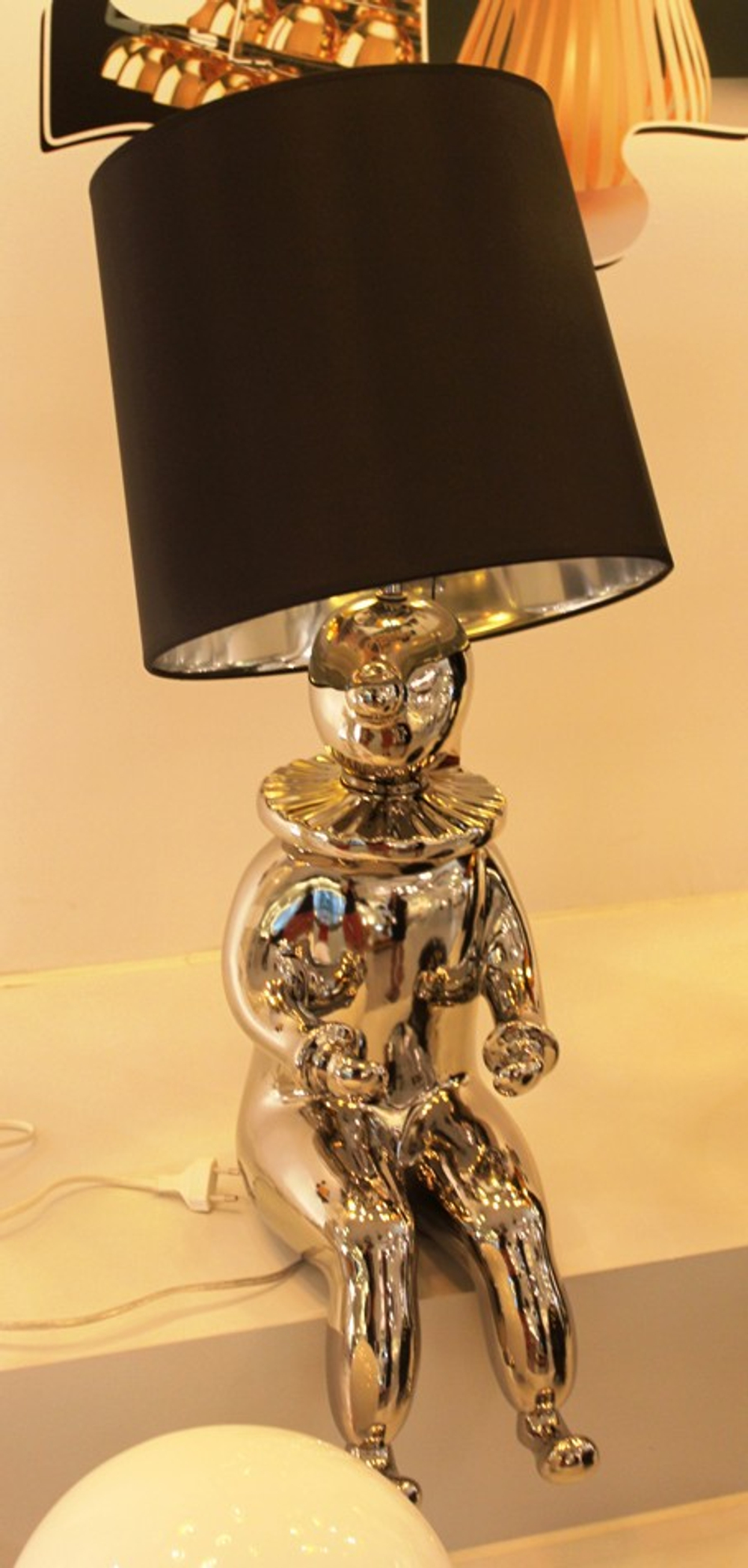 лампа CLOWN by Jaime Hayon h 45 silver
