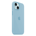 Силиконовый чехол с поддержкой MagSafe Apple Silicone Case для iPhone 15, Light Blue (Светло-голубой)