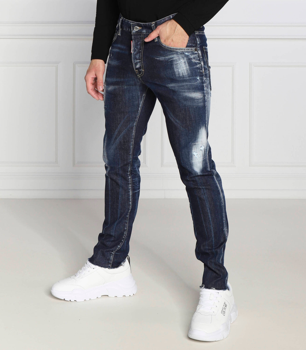 джинсы skater Dsquared2 - темно-синий(S71LB1099 S30789)