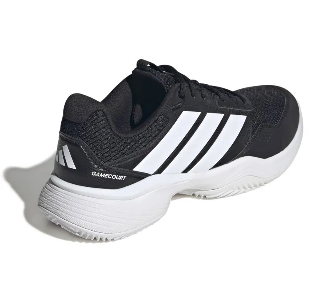 Buty tenisowe Adidas GameCourt 3 M Clay - core black/footwear white/footwear white