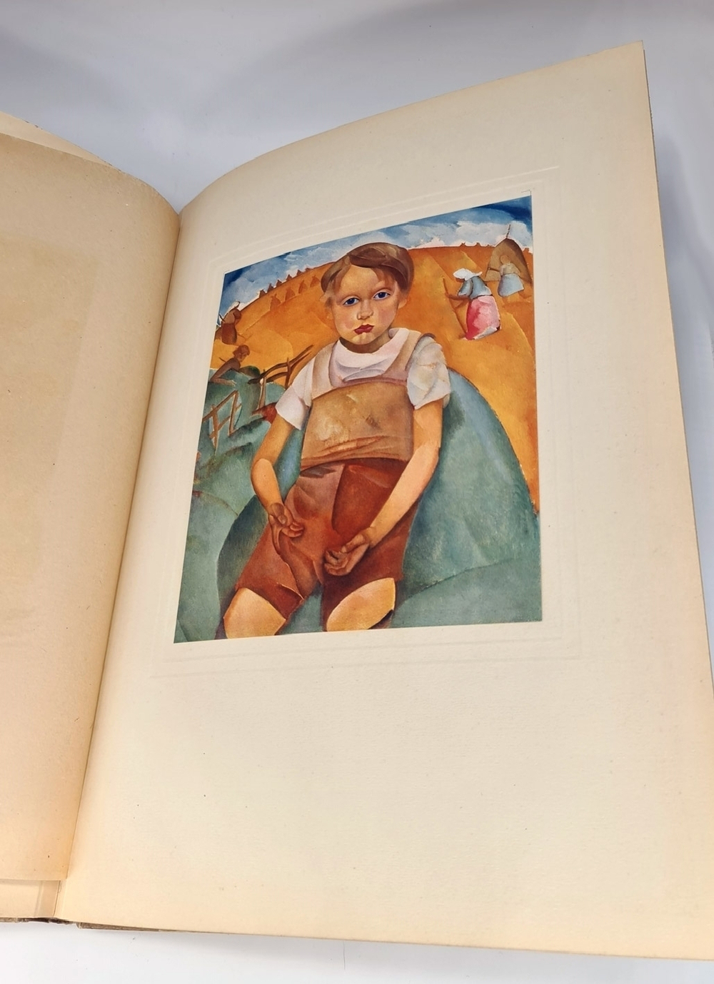 "Visages de Russie (Лики России)". Boris Grigorieff (Борис Григорьев) [с автографом]. 1923г. - редкая книга