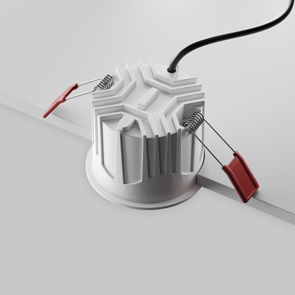 Встраиваемый светодиодный светильник Maytoni Alfa LED DL043-01-15W4K-RD-W-1
