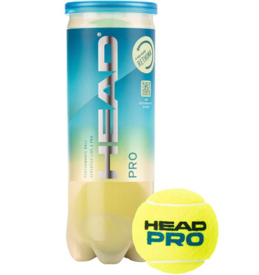 Мячи теннисные Head Pro (3 мяча в банке)
