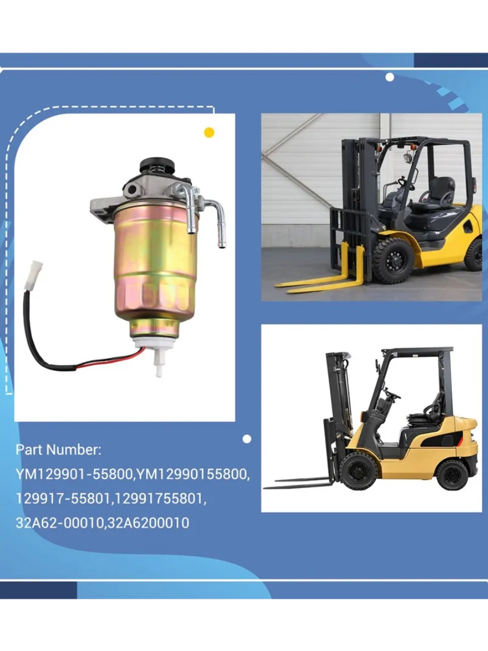 Насос подкачки топливного фильтра в сб. Komatsu 4D92/94/98 12990155800
