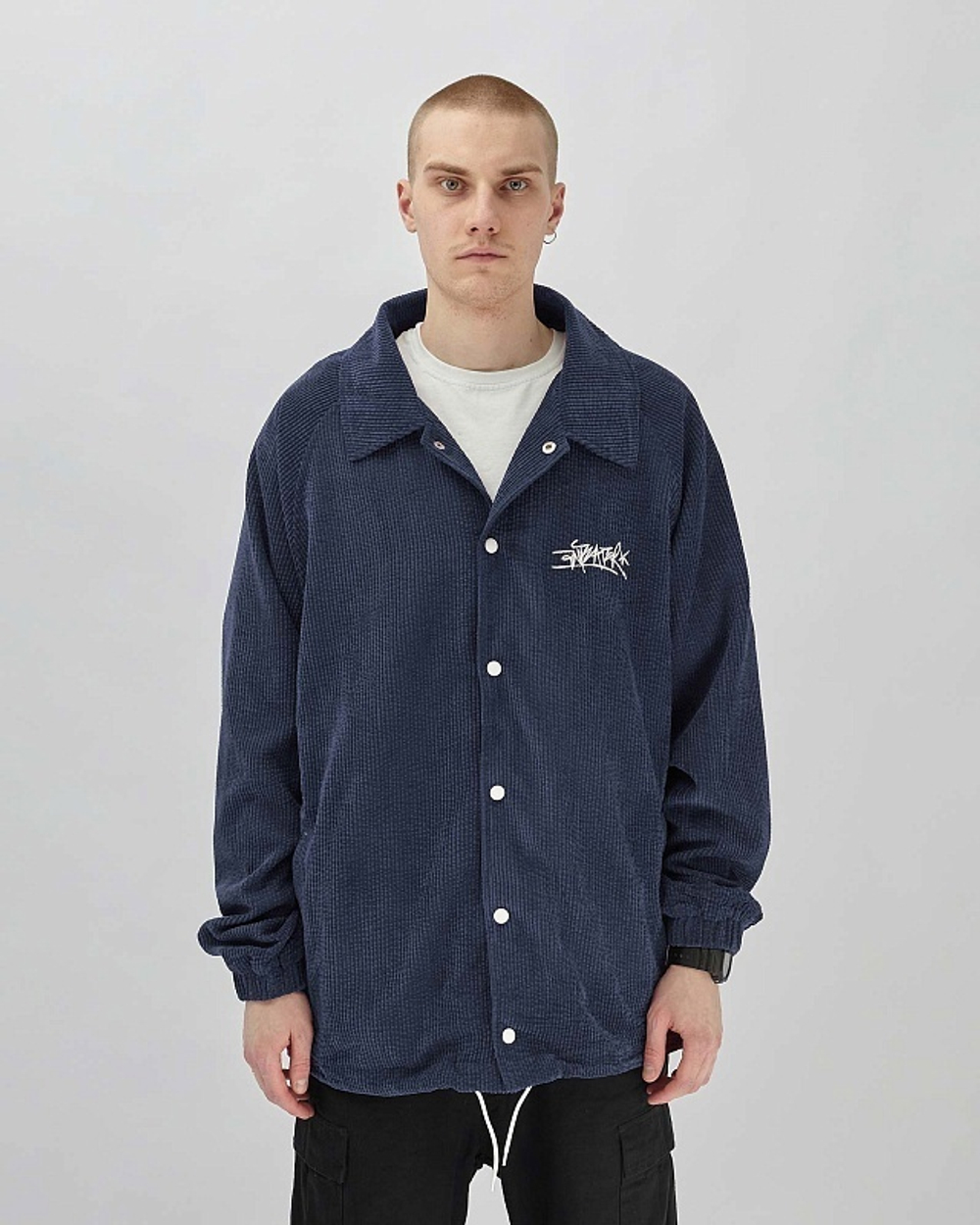 Куртка Anteater Coach Jacket Velvet-Navy