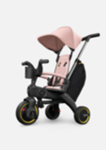 Doona Складной трехколесный велосипед Liki Trike S3, Blush Pink