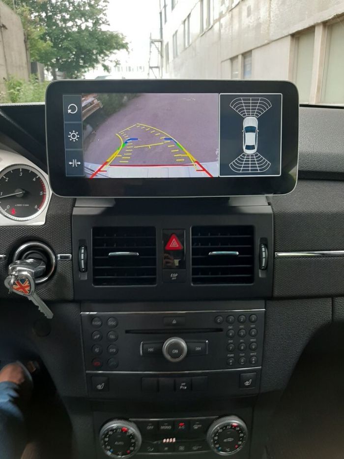 Магнитола для Mercedes-Benz C-класс W204 2007-2011 NTG 4.0 - RDL-7710-C монитор 12.3" на Android 13, Быстрая, CarPlay, 4G SIM-слот