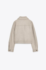 Мягкая куртка на молнии - ZARA