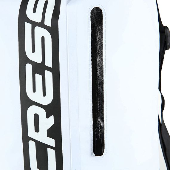Герморюкзак Cressi Premium Back Pack с карманом на молнии 20 литров черно-белый