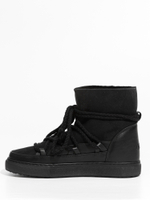 Высокие комбинированные кеды INUIKII Sneaker Classic Black на меху