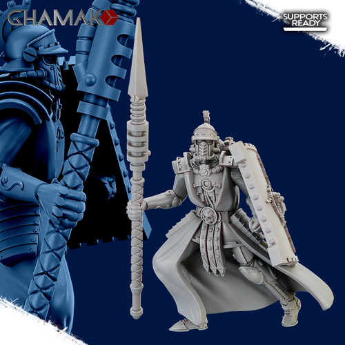 Adeptus Mechanicus Skitarii Скитарий-защитник №8 миниатюра для dnd, днд, pathfinder, фентези, Настольная игра, НРИ, Варгейм, РПГ