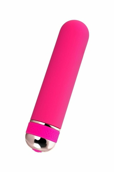 Розовый нереалистичный мини-вибратор Mastick Mini - 13 см. (Цвет: розовый)