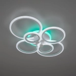 Citilux Сента CL237B160E RGB Люстра с пультом Белая